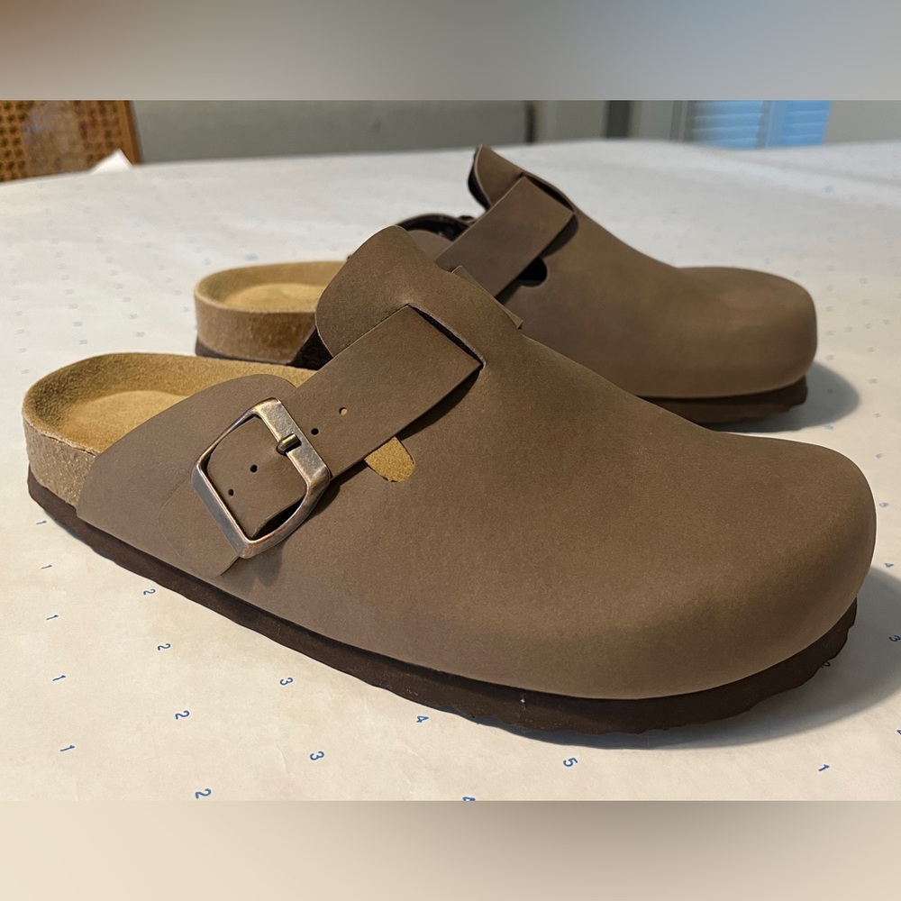 Cushionaire comfort Cork Footbed Mules